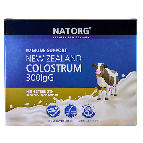 高濃度ニュージーランド産コロストラム（免疫ミルク）パウダー 300lgG（90袋）
